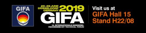 Come and see us at GIFA 25-29 June 2019